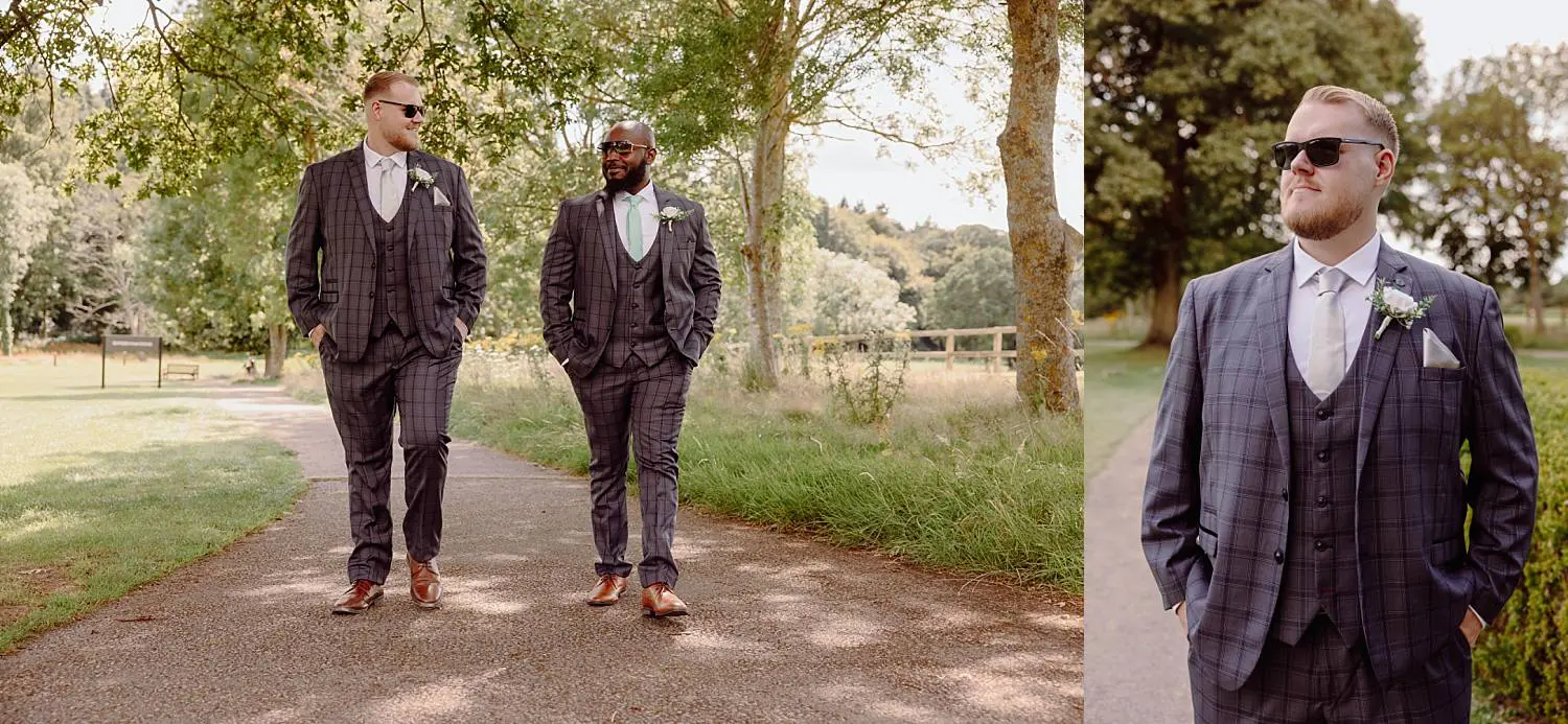 wedding at East Horton Golf Club with white gazebo ceremony in summer