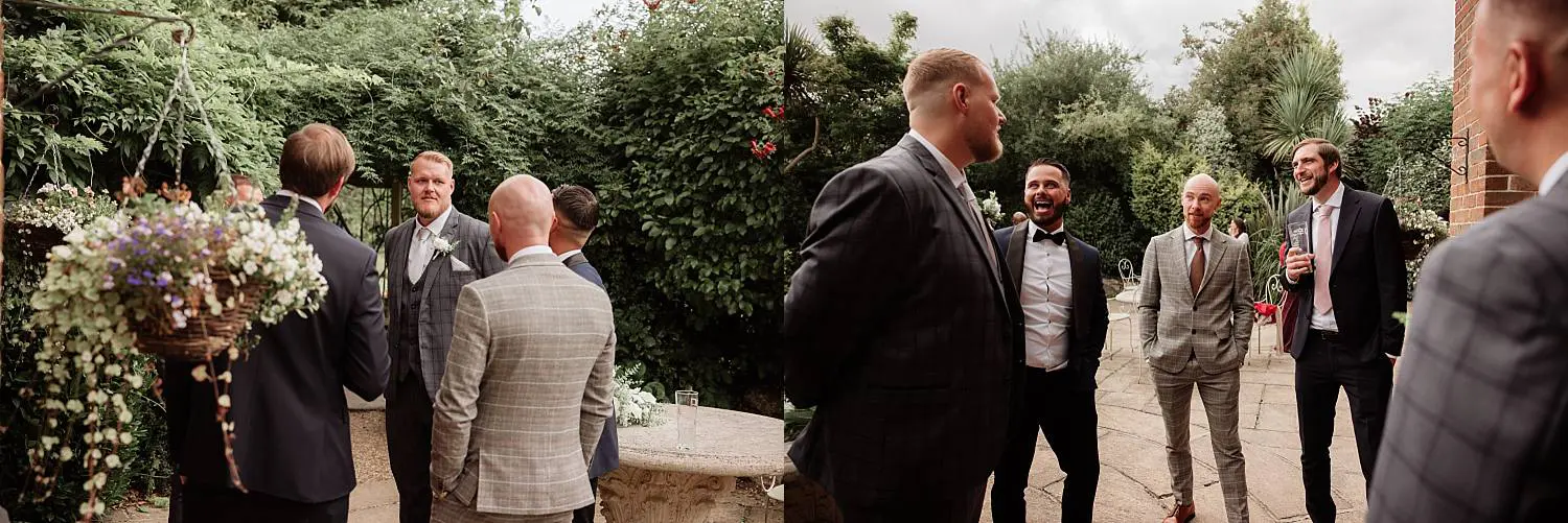 wedding at East Horton Golf Club with white gazebo ceremony in summer