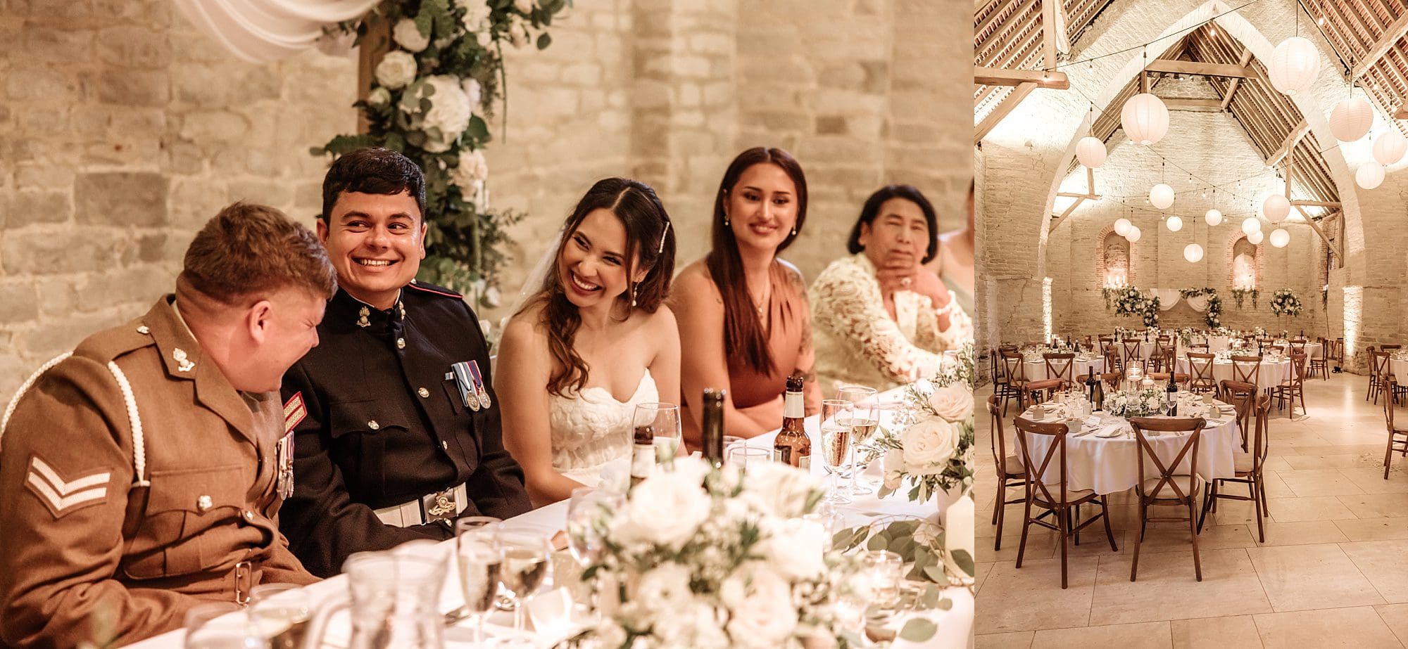 wedding photographer Tithe Barn Hampshire