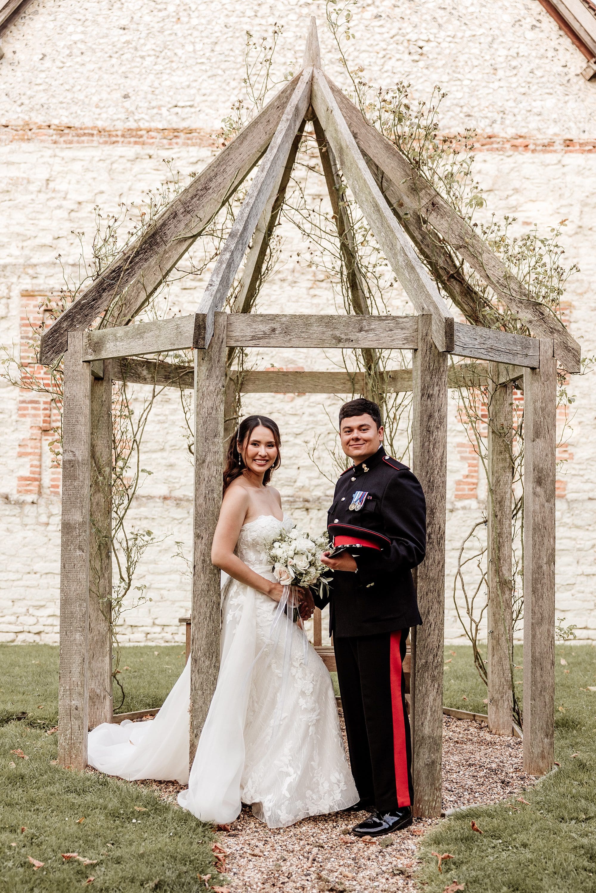 wedding photographer Tithe Barn Hampshire