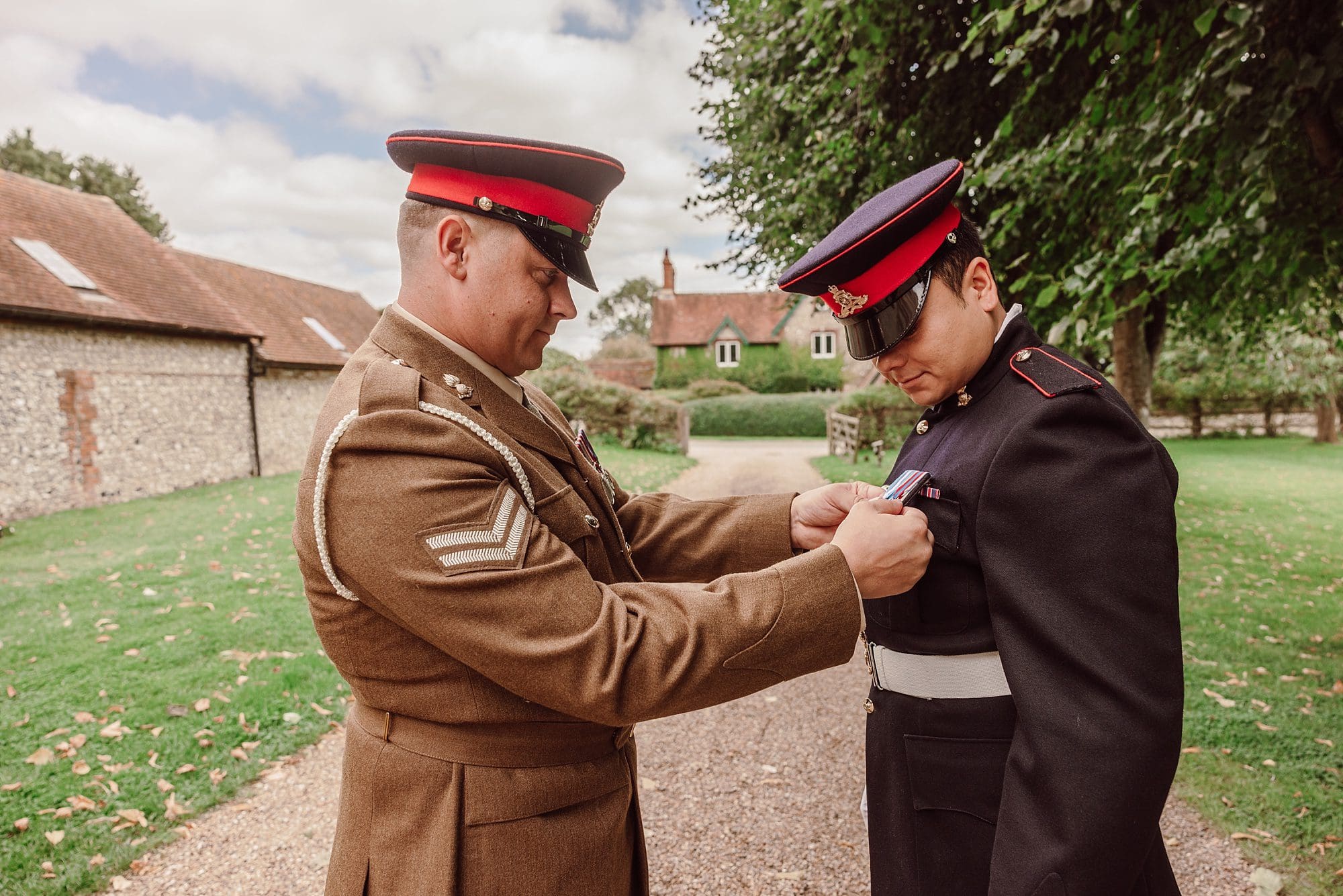 wedding photographer Tithe Barn Hampshire