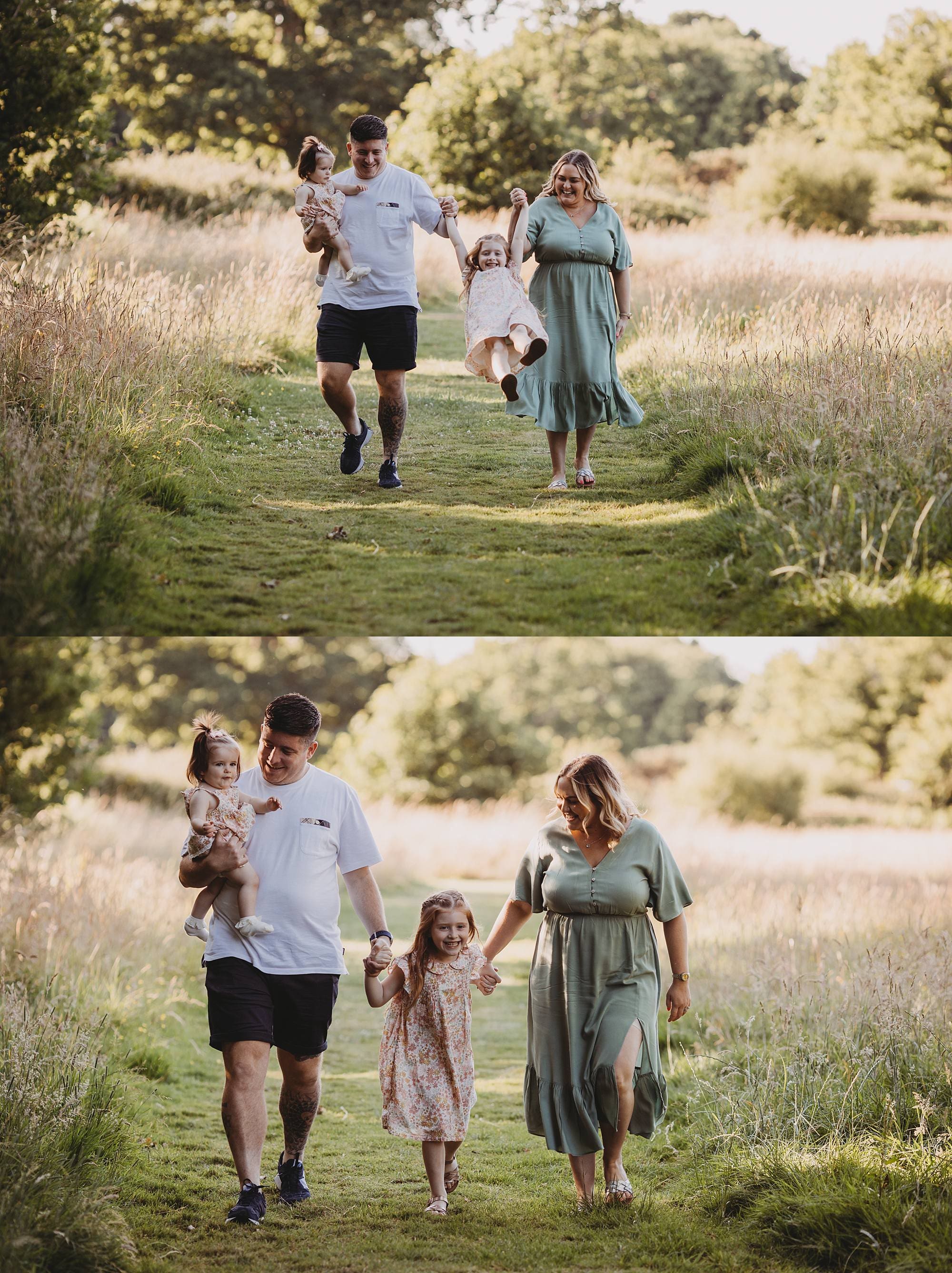 Hampshire photographer family photoshoot Ania Photo