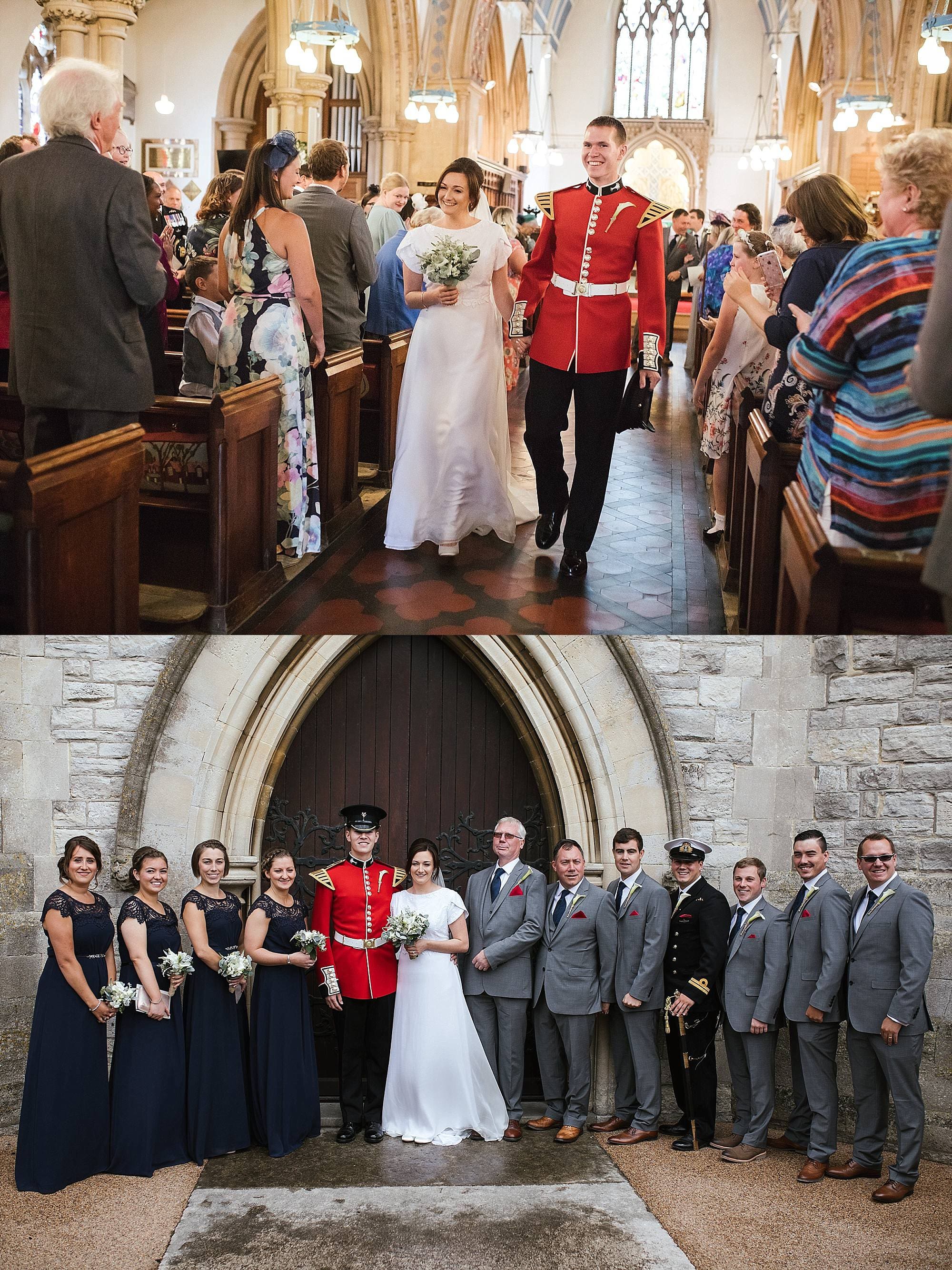 Gosport Alverstoke St Mary's Church wedding Hampshire Ania Photo