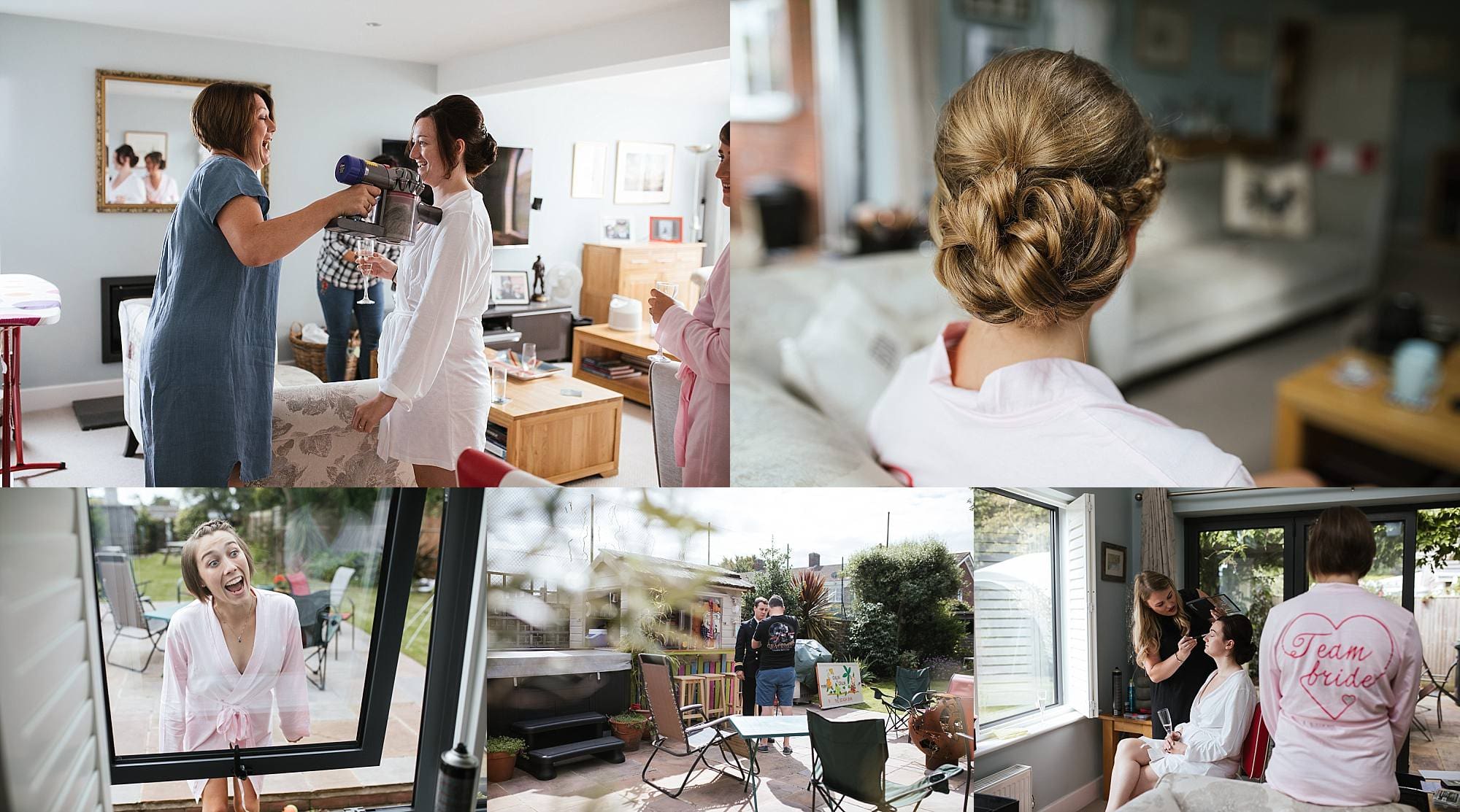 brides preparations Hampshire wedding photography Ania Photo