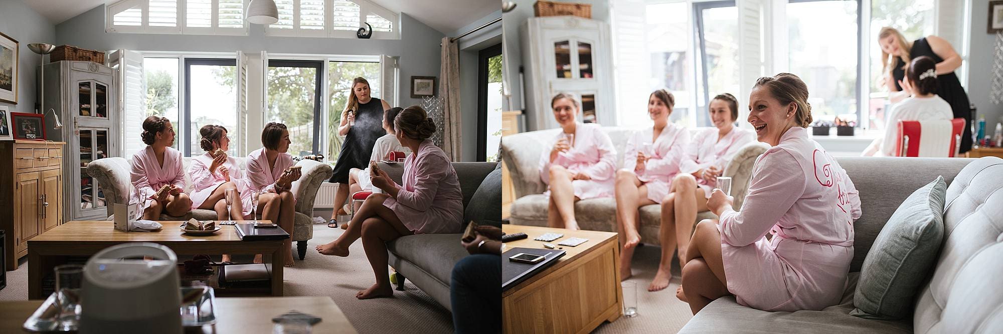 bridal preparations Hampshire wedding photography Ania Photo