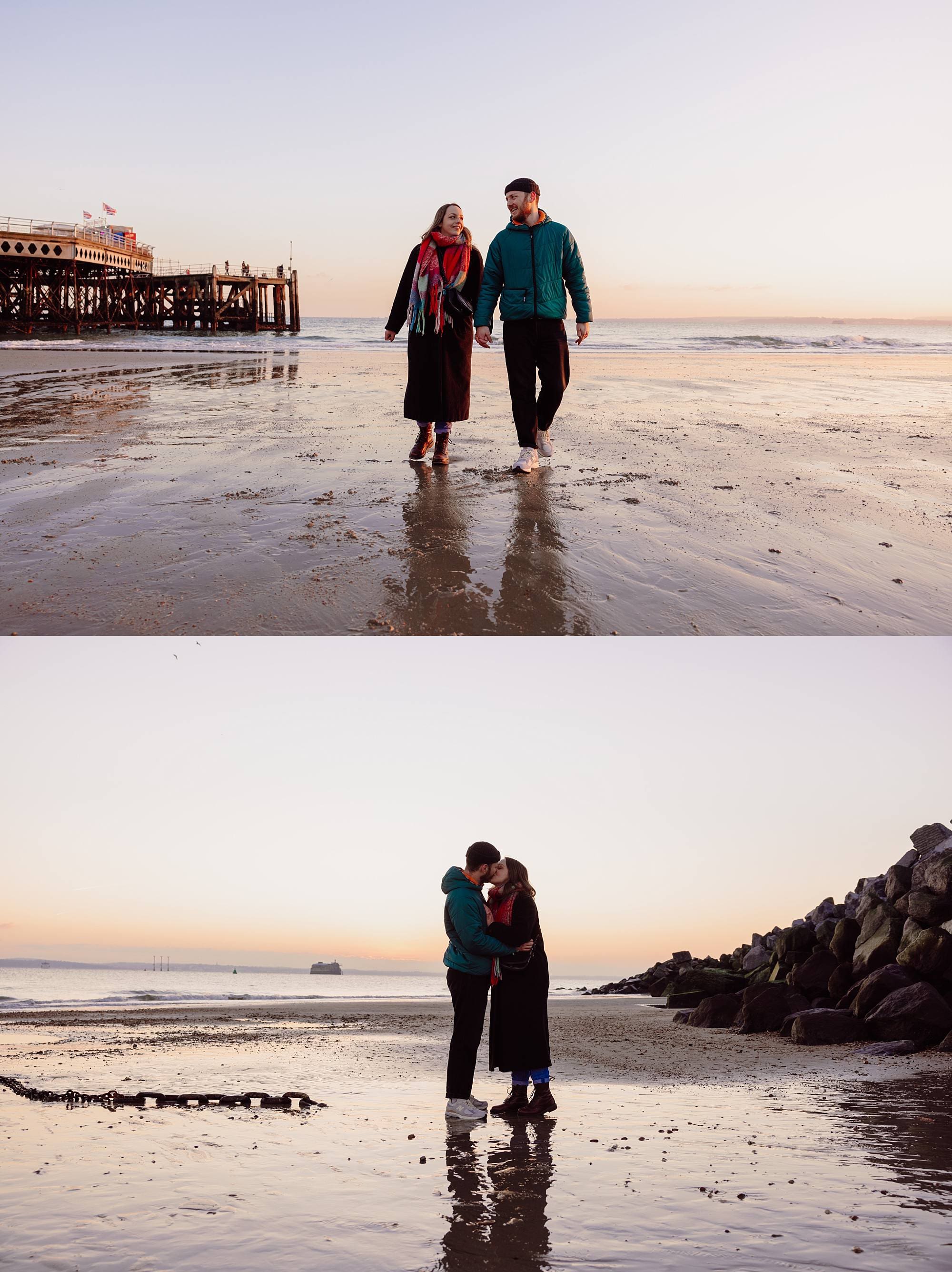 wedding photographer Portsmouth Southsea engagement session Ania Photo