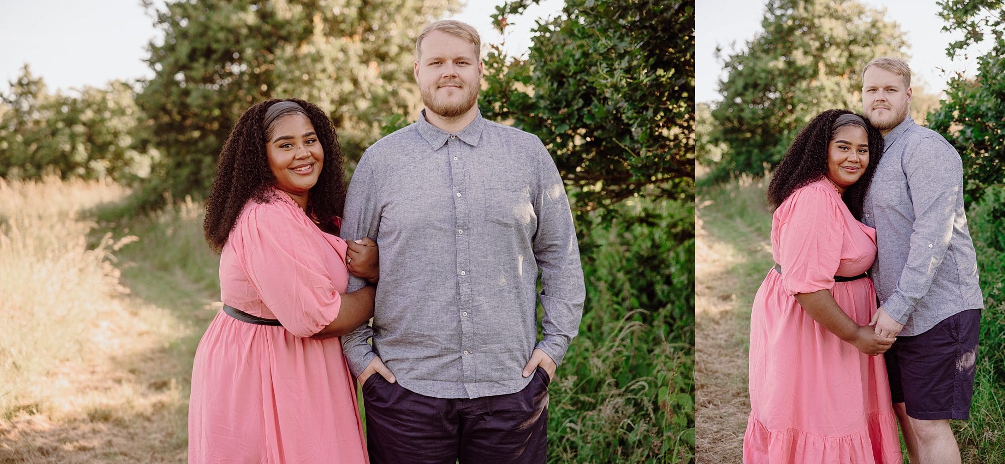 engagement photo session Portsmouth Hampshire Denmead