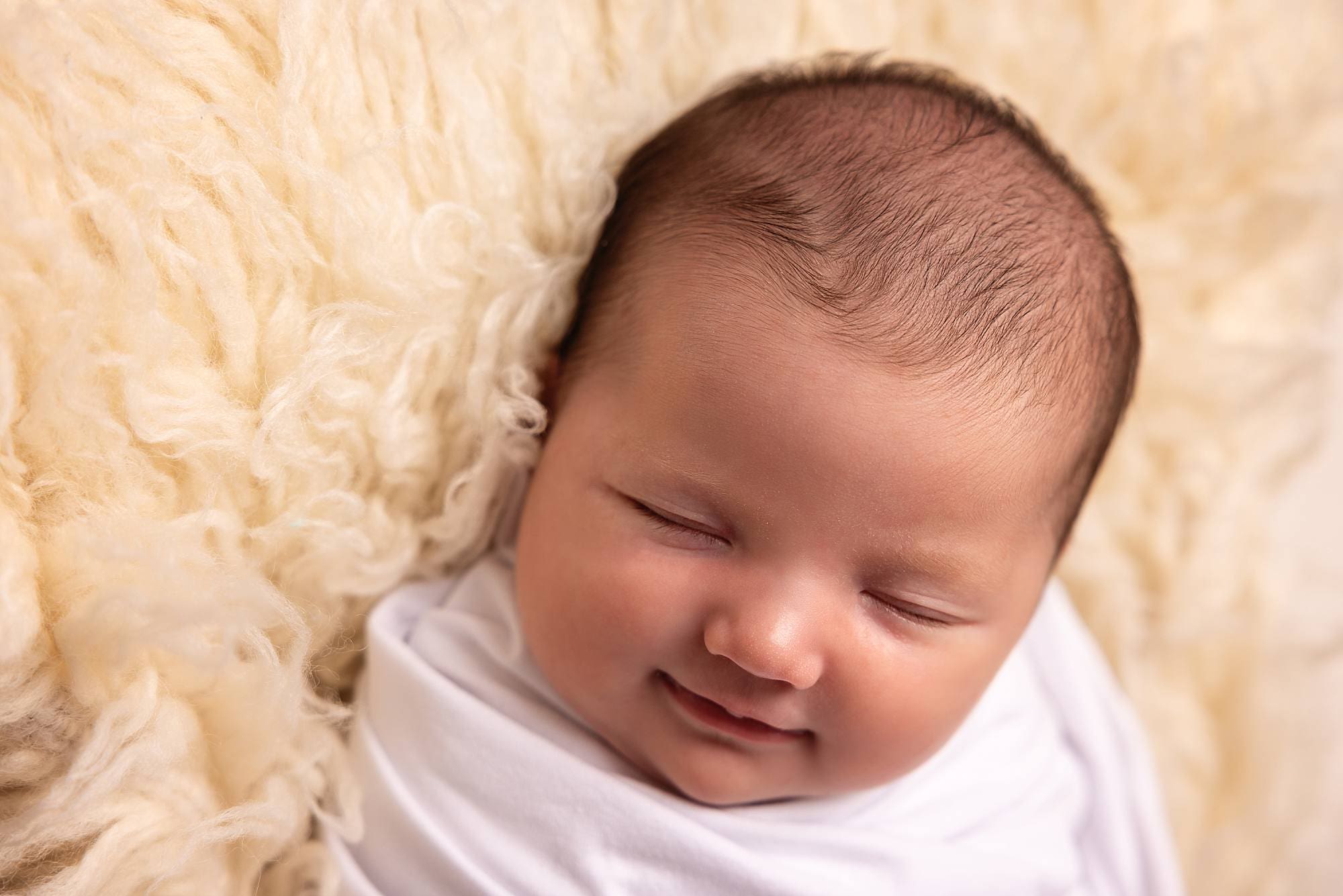 newborn baby simple neutral photo Portsmouth
