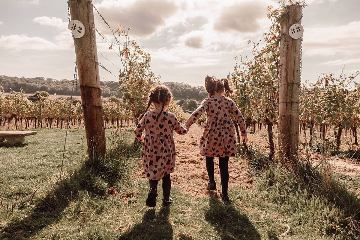 Hambledon Vineyard family photoshoot Ania Photo