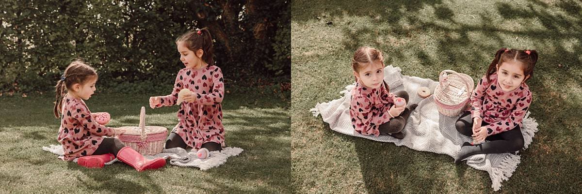 picnic Hambledon Vineyard family photoshoot Ania Photo