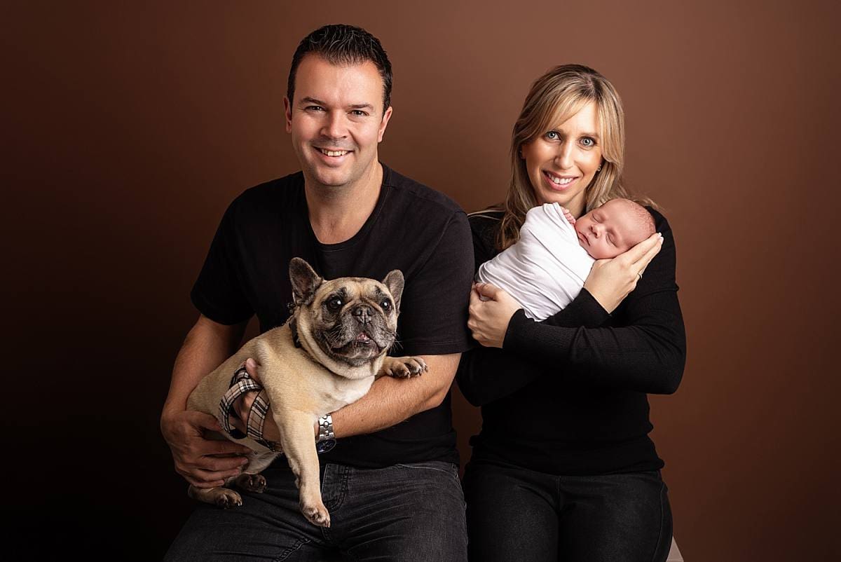 studio family newborn session Southampton Ania Photo