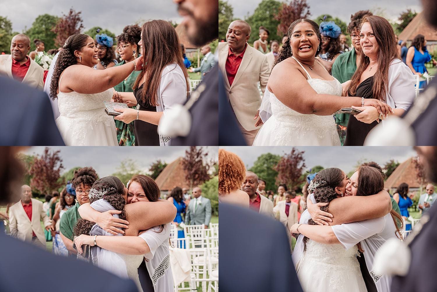 wedding at East Horton Golf Club with white gazebo ceremony in summer