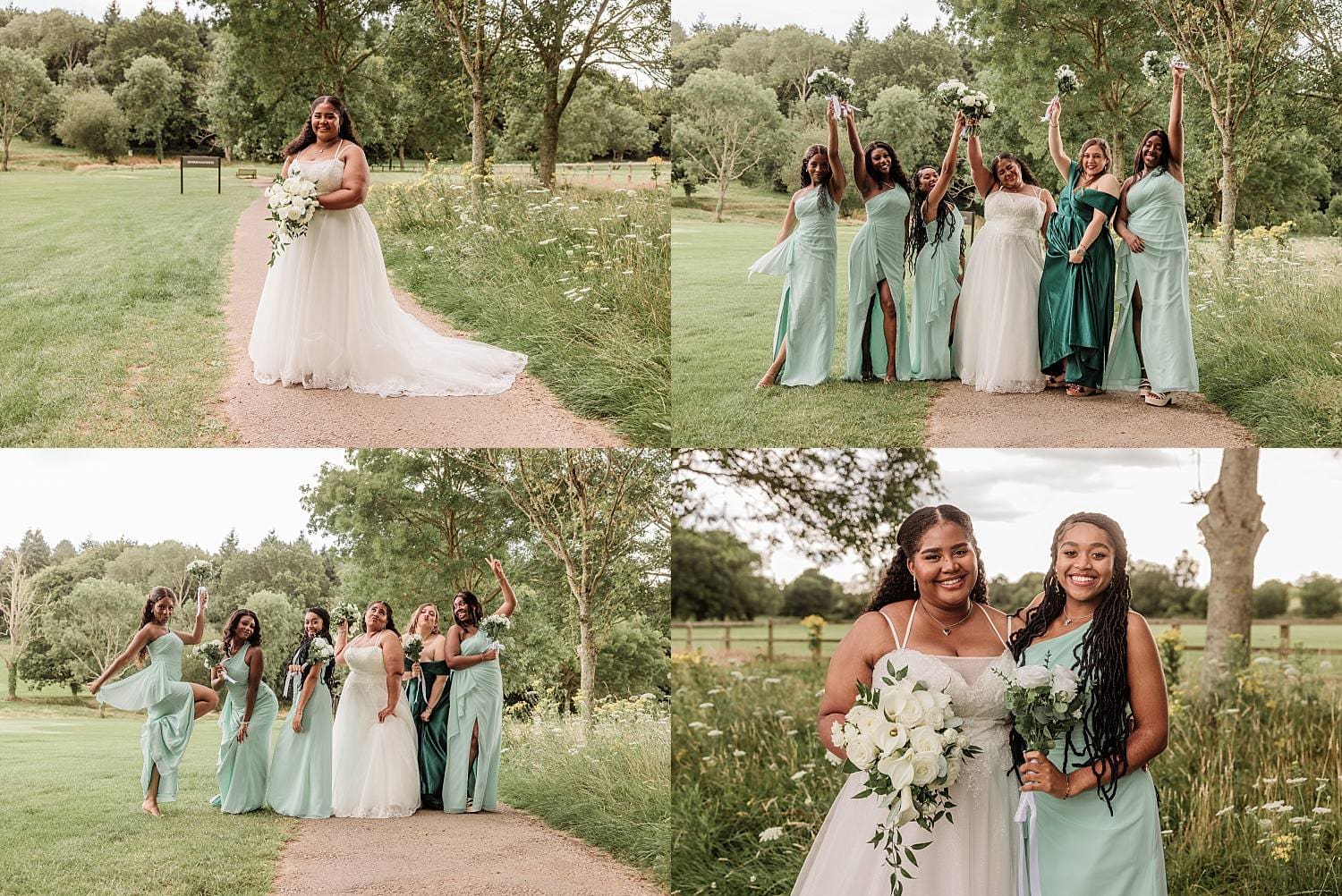 wedding at East Horton Golf Club with white gazebo ceremony in summer