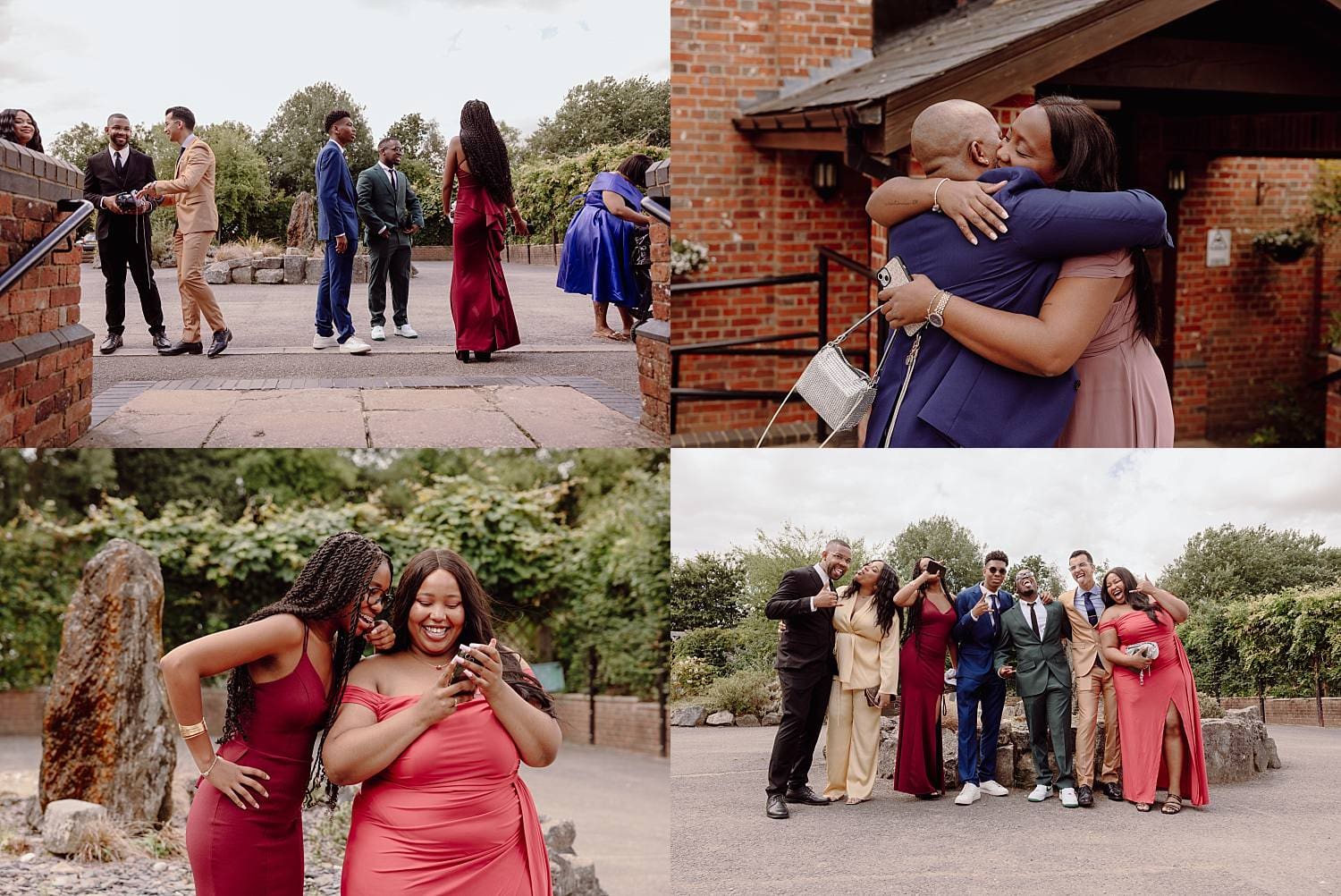wedding at East Horton Golf Club with white gazebo ceremony in summer