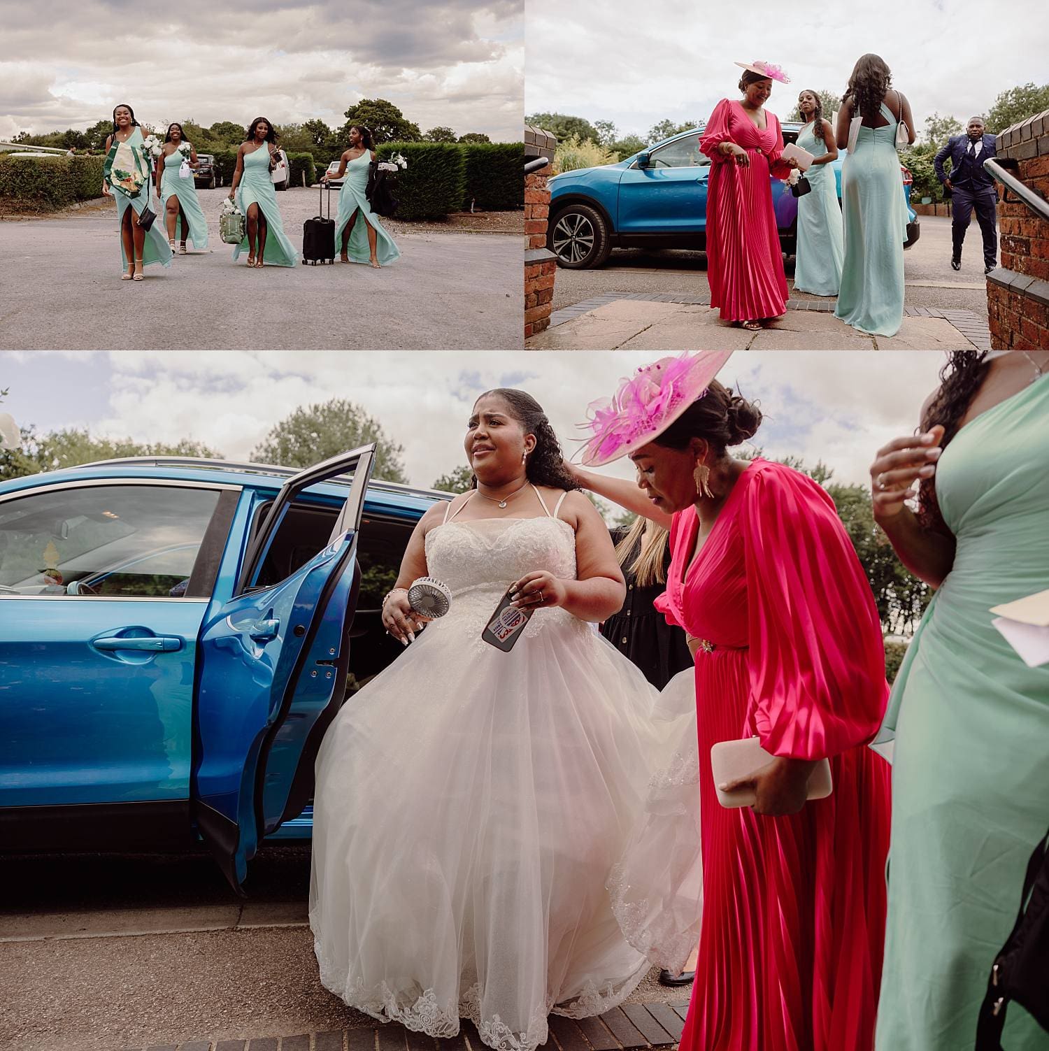 wedding at East Horton Golf Club with white gazebo ceremony in summer