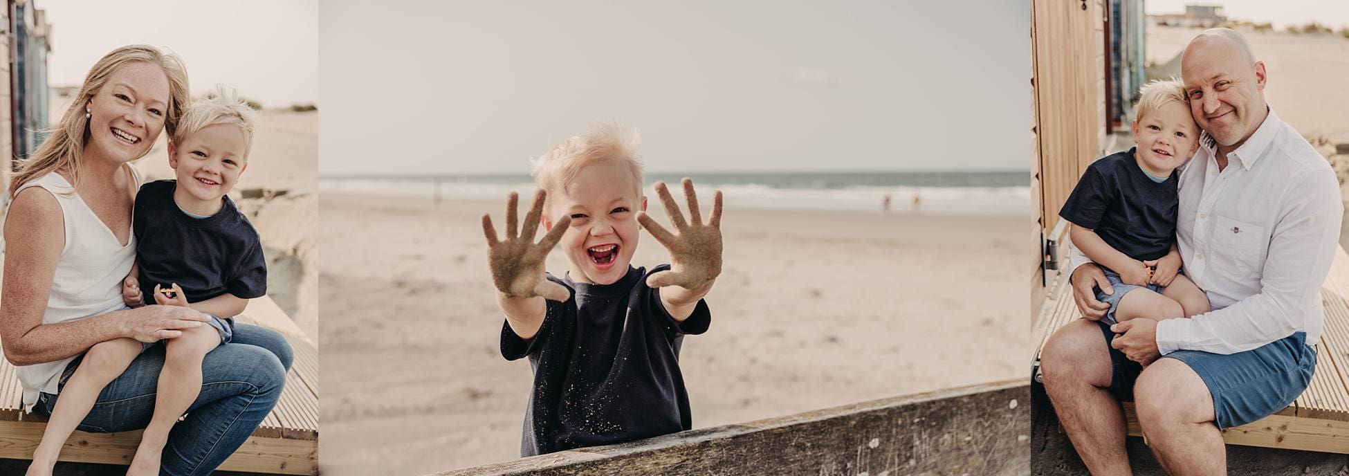 family portraits West Wittering Beach