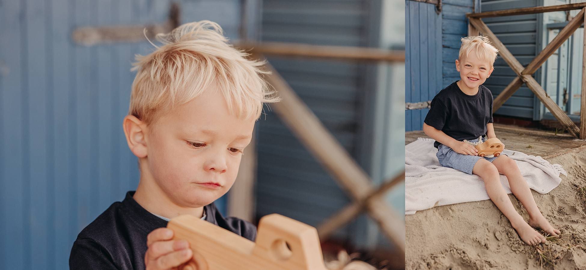 children portraits at West Witterings beach near Chichester