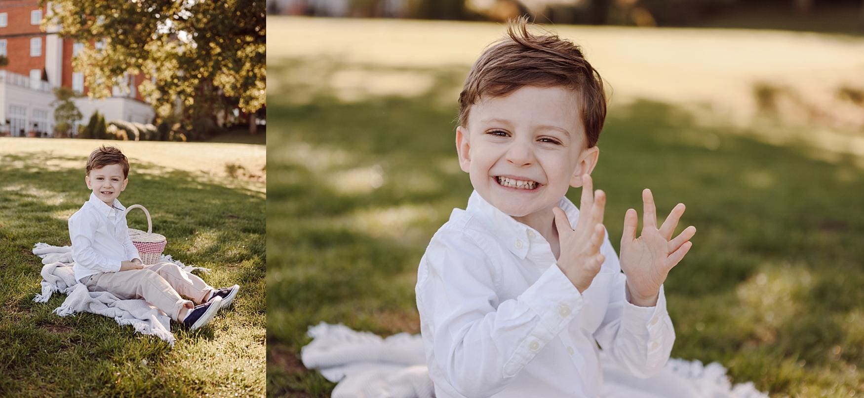 Hampshire family photographer capturing natural outdoor moments