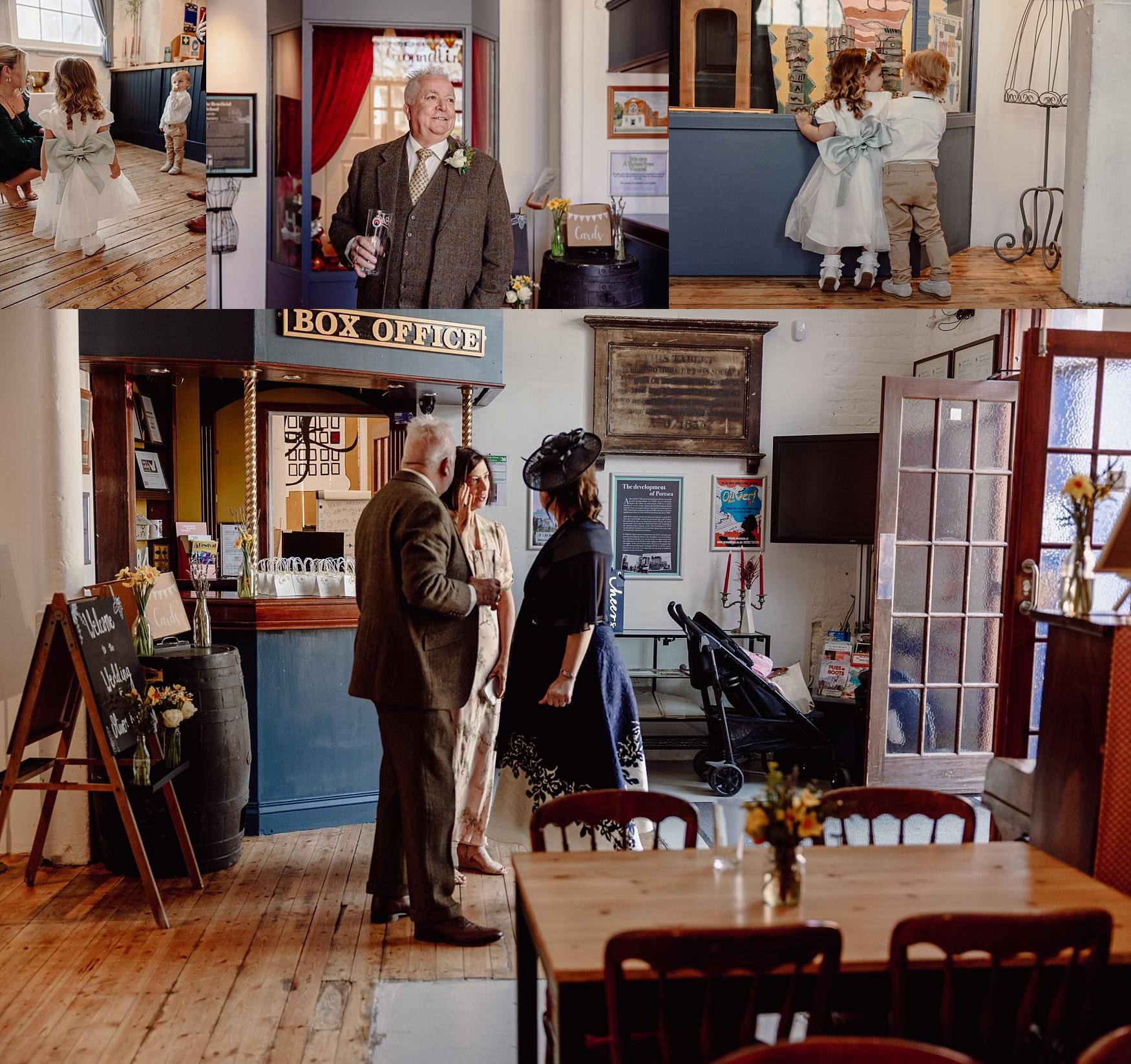 wedding at The Groundlings Theatre Trust Portsmouth photographer