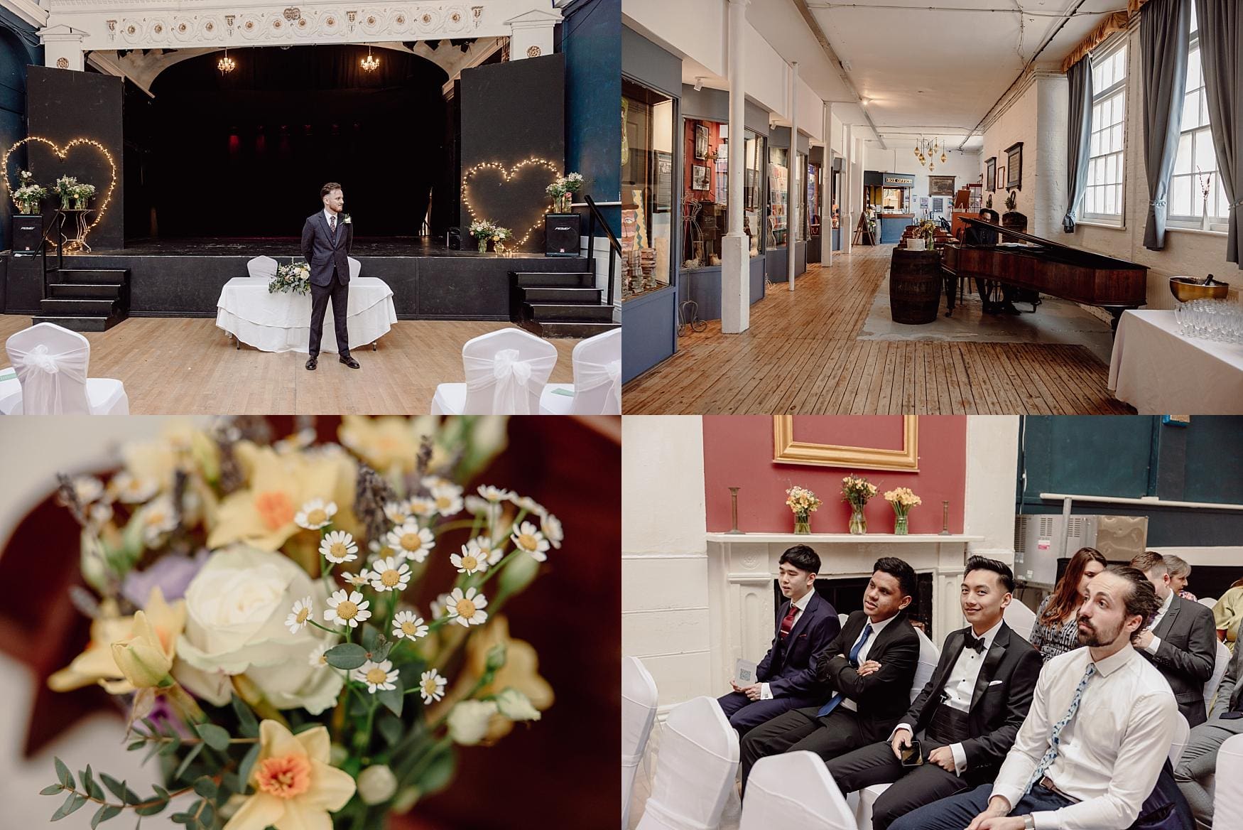 quirky wedding at The Groundlings Theatre Trust Hampshire