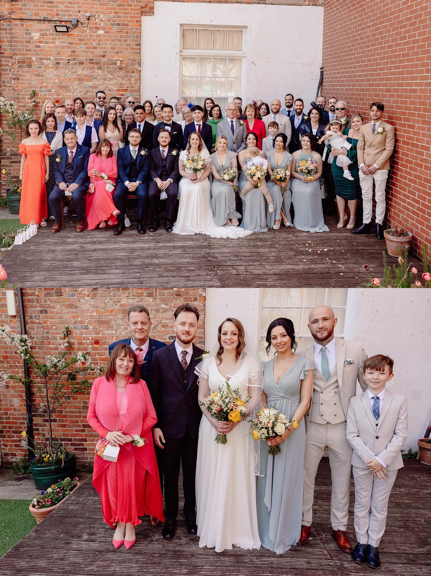 group wedding photographs Portsmouth