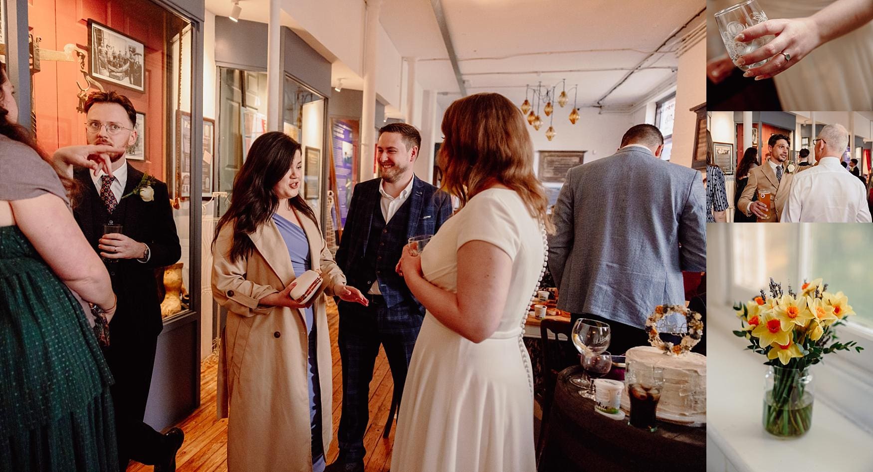 fun relaxed wedding at The Groundlings Theatre Trust
