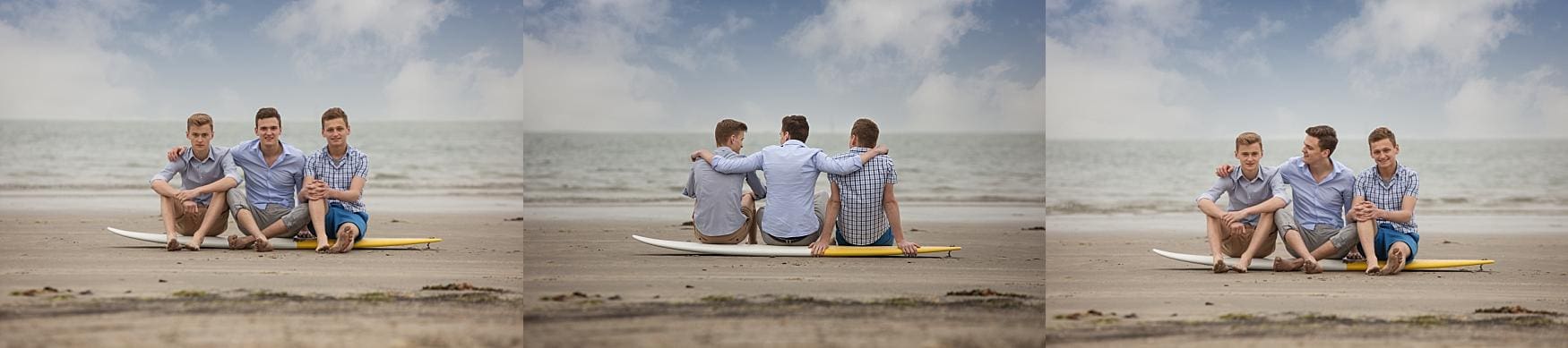 family session with teenagers at West Witterings beach Chichester