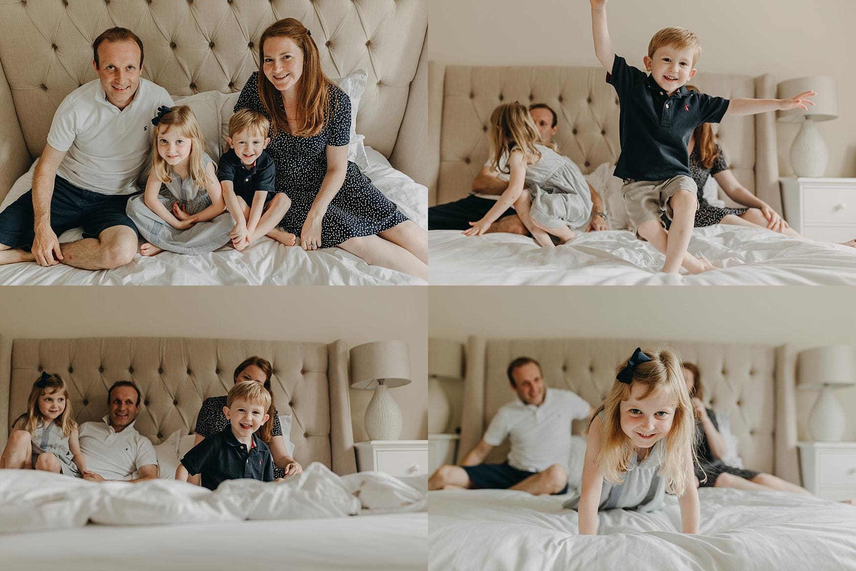 family photo session relaxed at home Chichester