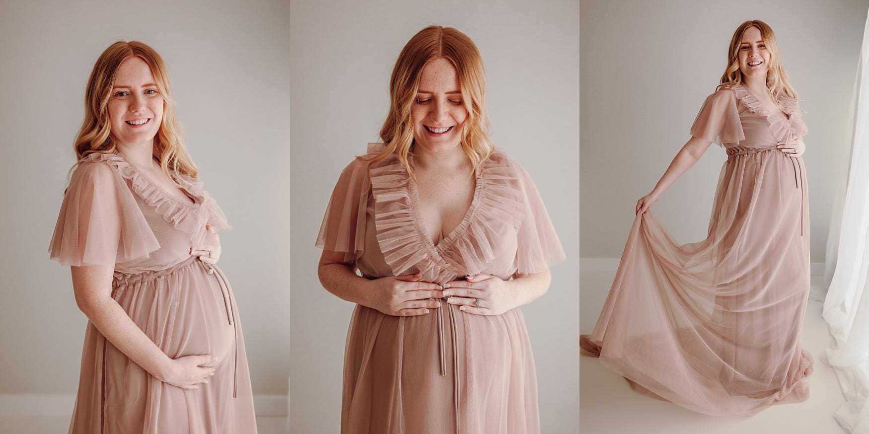 neutral maternity photoshoot Hampshire